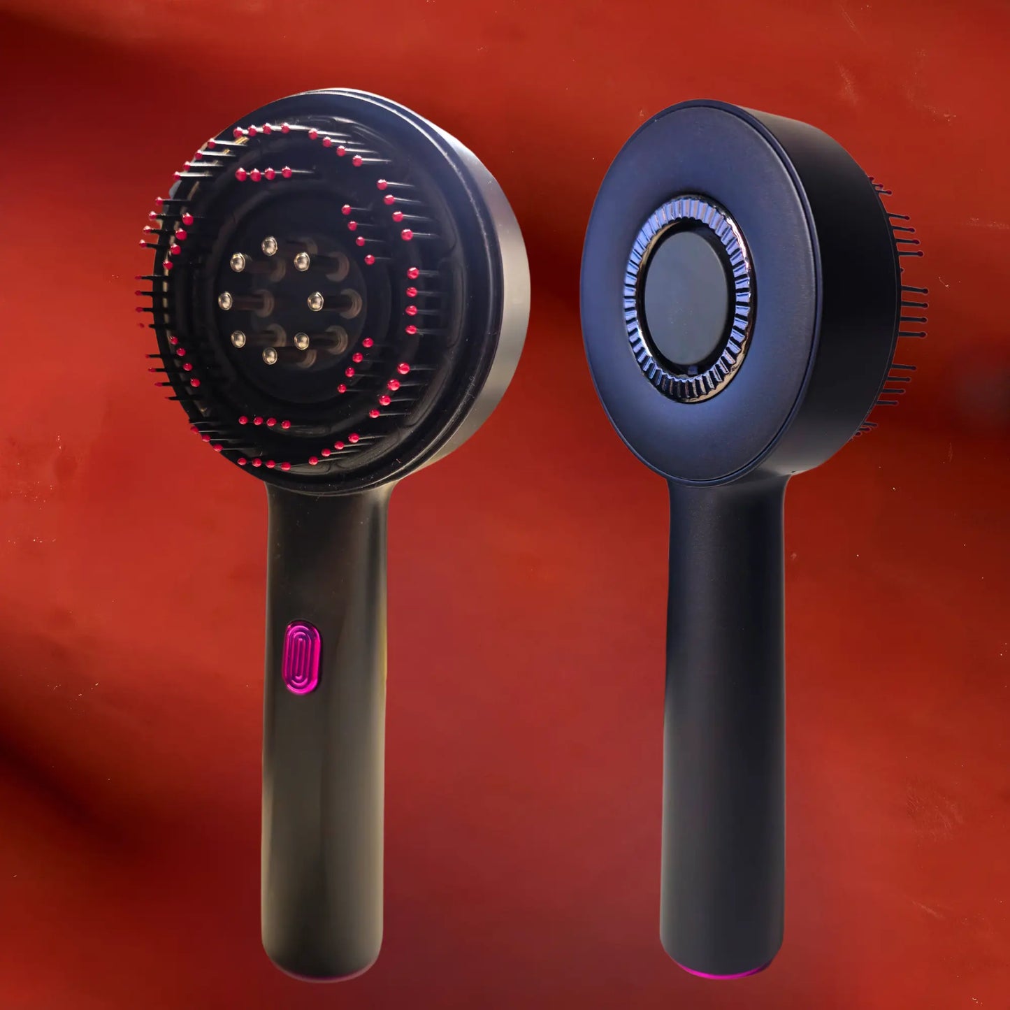Brosse de massage-luminothérapie Redbeauty